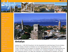 Tablet Screenshot of antalya-info.com